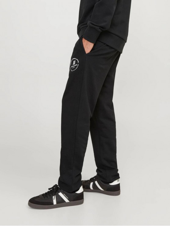 Мужские спортивные штаны от Jack Jones в черном цвете