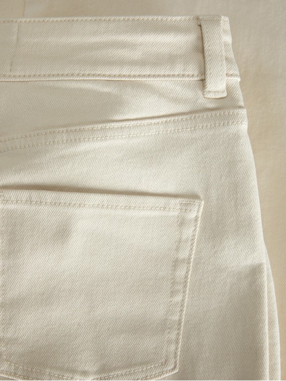JJXX Классические бежевые женские штаны прямого фасона