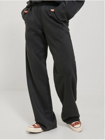 sport pants, black, JJXX, cotton blend, athletic, comfy, 12239958 Black