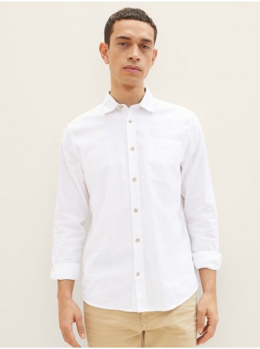Tom Tailor White Shirts - 1034904 20000