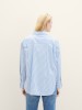 Tom Tailor Women's Striped Shirt with Long Sleeves in Blue