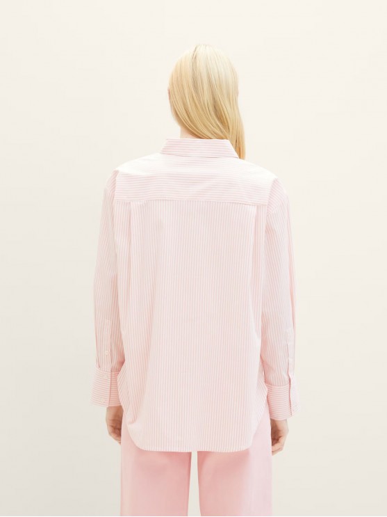 Розовые рубашки с длинным рукавом от Tom Tailor для женщин