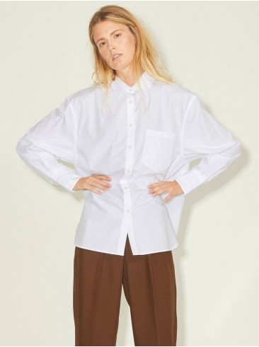 JJXX Рубашка Oversized з довгим рукавом - 12200353 White