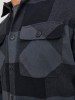 Jack Jones Men's Asphalt Shirt Jacket with Long Sleeves and Grey Color