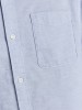 Jack Jones Men's Slim Fit Blue Shirt with Long Sleeves