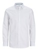 Jack Jones White Men's Comfort Shirt with Long Sleeves