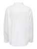 Only Women's Bright White Shirt with Long Sleeves