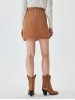 LTB velvet skirts in brown for women