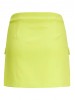 Женская юбка короткой длины желтого цвета от бренда JJXX