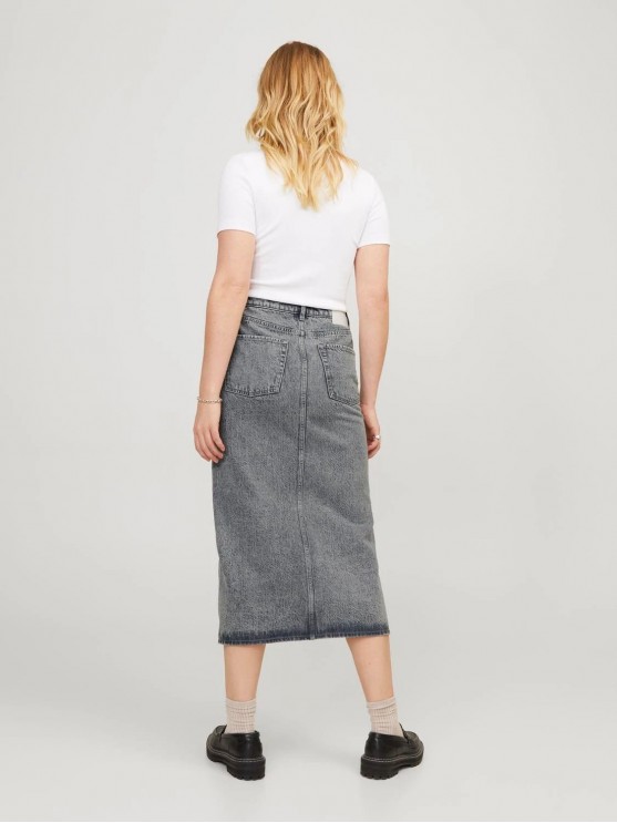 JJXX сірі джинсові довгі юбки для жінок