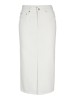 Довгі джинсові спідниці білого кольору від JJXX для жінок