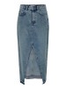 Only: джинсові довгі сині спідниці для жінок