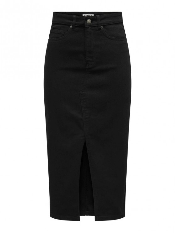 Only Black Denim Skirt: Classic Style for Women