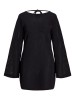 Женское трикотажное мини-платье черного цвета бренда JJXX