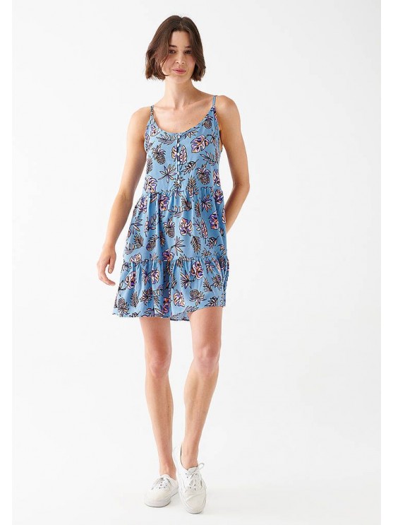 Mavi Floral Mini Dress for Women