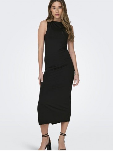 Stylish Maxi Black Dress - Only 15315449 Black
