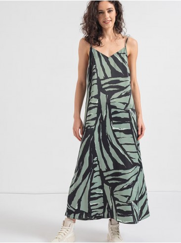 Summer maxi dress in green - Only Lily Pad Rebel t