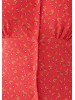 Жіноче червоне плаття з квітковим принтом від Mavi - міні довжина