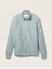 Shop Tom Tailor's Blue Zip-Up Sweatshirt for Men