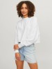 JJXX Women's Cropped White Sweatshirt with Unique Features