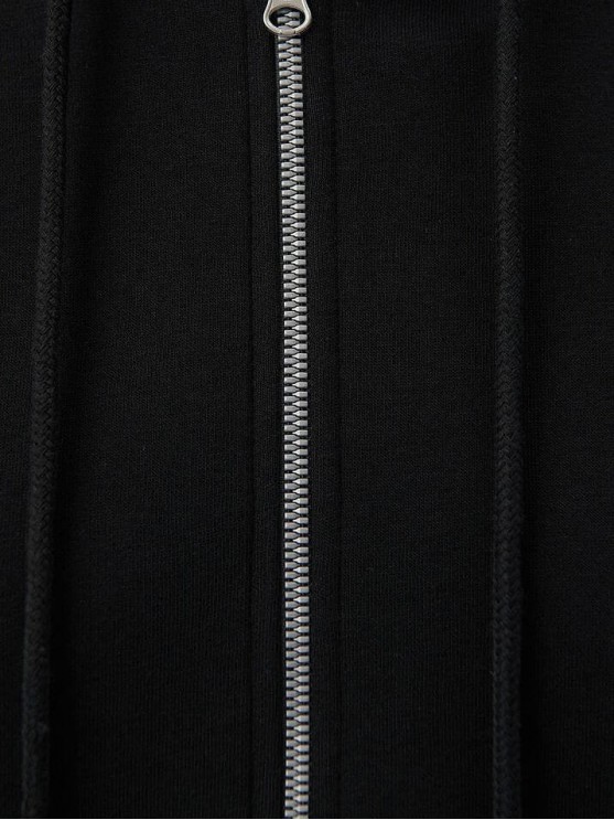 Stylish Black Zip-Up Sweatshirt by Mavi for Women