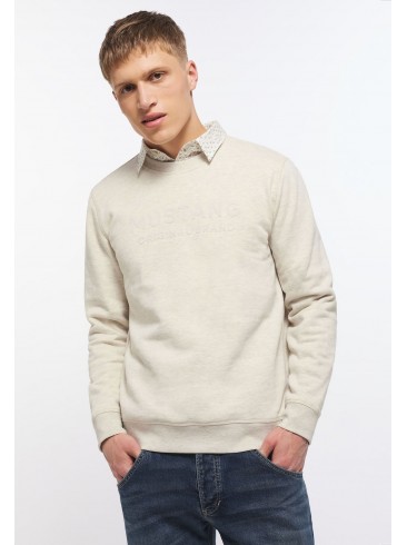 Mustang Beige Sweatshirts - 1012820 2077 from Men's Clothing Category