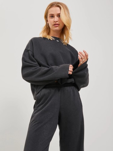 JJXX, black, print, sweatshirt, fashion