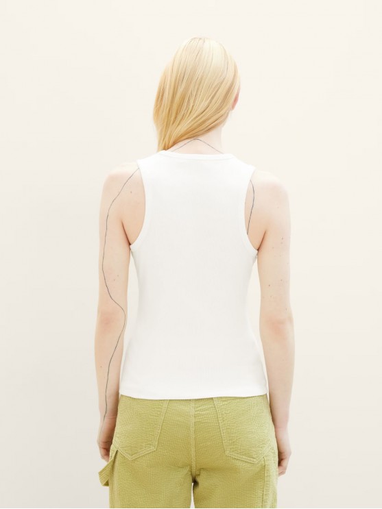 Stylish Women's White Tops by Tom Tailor