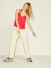JJXX Bright Rose Tops for Women: Bold Red Knitwear