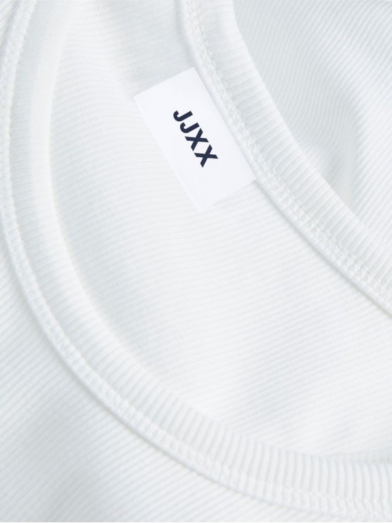 Женские топы белого цвета от бренда JJXX с особенной фактурой