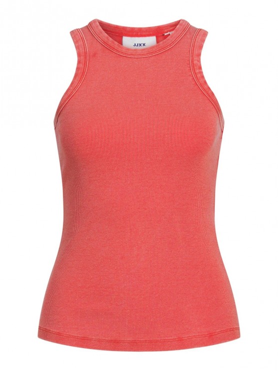JJXX's Fiery Red Women's Top - Vibrant Style for Any Occasion